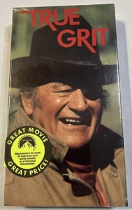 True Grit (VHS, 1989) John Wayne Glen Campbell VCR Tape Color 1969 NEW SEALED - Picture 1 of 5