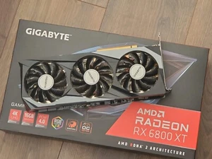 GIGABYTE AMD Radeon RX 6800XT GAMING OC 16GB GDDR6 Graphic Card - Picture 1 of 6