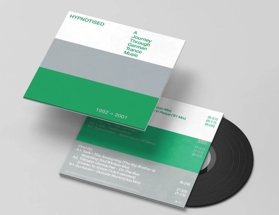Hypnotised: A Journey Through German Trance Music Vinyl 3xLP Album NEW PvD, LSG - Image 1 of 1