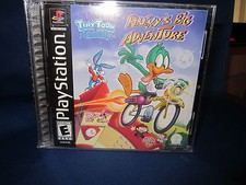 Sony PlayStation ps1 Tiny Toon Adventures Plucky's Big Adventure Video Game