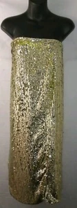 ASOS Gold Sequin Mini Dress NWT SZ 14 Strapless Dress - Picture 1 of 4