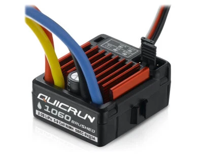 Hobbywing QuicRun 1060 Brushed Regler T-Stecker 60A für 1:10 HW30120203  - Bild 1 von 3