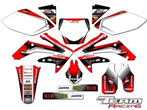2004-2005 HONDA CRF 250R kit de gráficos calcomanías decorativas pegatinas crf250r 250 r - Imagen 1 de 4