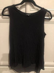 Ellen Tracy Women's Small Black Sleeveless Top - Picture 1 of 8