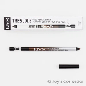 1 NYX Tres Jolie Gel Pencil Liner / Eye " TJL02 - Brown " *Joy's cosmetics* - Picture 1 of 3