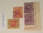 1919 Lithuania Lietuva Sestakavas 4 stamps used @