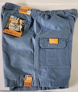 Savane Herren Wandershorts Cargo Tech Tasche Gummibund Gr. 40 Gun Metal Blau - Bild 1 von 4