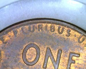 1946 P 1c Lincoln Wheat Cent Penny. GEM Uncirculated DDR Error Coin. - Picture 1 of 8