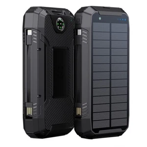 Power Bank 20000mAh (74Wh) z panelem solarnym 1.5W, S20000Q - Zdjęcie 1 z 6