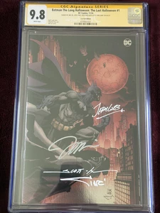 🔥Batman The Long Halloween: The Last Halloween #1 SIGNIERT x4 CGC NEUWERTIG 9,8🔥 - Bild 1 von 4