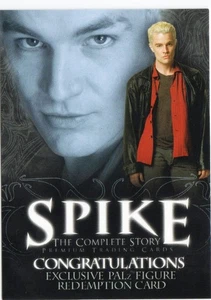 Spike The Complete Story Inkworks 2005 Redemption Card PTR-1 Palz Figure Clean - Picture 1 of 3