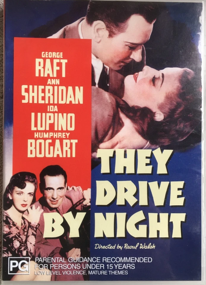 They Drive by Night (Classic 1940 Humphrey Bogart, Ida Lupino) DVD AS NEW - image 1 of 3