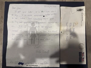 1994 Mike Carroll Letter Girl Skateboards  - Bild 1 von 3