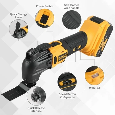 Dewalt new  Brushless Oscillating tool Renovator Electric Multi function trimmer - Image 1 of 4
