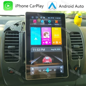 Double 2Din Rotatable 10.1'' Apple Carplay Android 13 Car Stereo Radio GPS Wifi - Picture 1 of 13