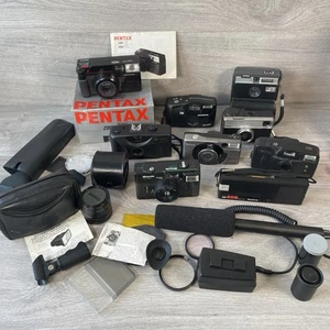 Restposten Filmkameras Konvolut Canon Pentax Olympus gemischter Zustand - Bild 1 von 10