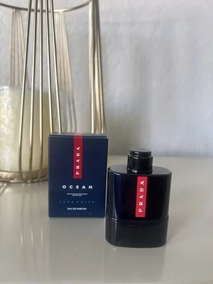 PRADA Ocean Luna Rossa Eau de Parfum Travel SPLASH 7 ml / 0,30 oz Nuevo en caja Viaje Auténtico Foto 1 de 2
