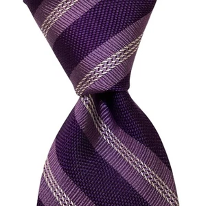 JOS. A. Corbata de diseñador BANK Executive Collection Silk XL púrpura usada en excelente estado - Imagen 1 de 3