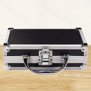 Aluminum Alloy Tool Case Multifunction Small Hard Case Tool Box with Foam - Picture 1 of 7