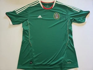 Adidas 2011/2012 Mexiko Trikot Herren XL grün Home Kit signiert (V12653) - Bild 1 von 9