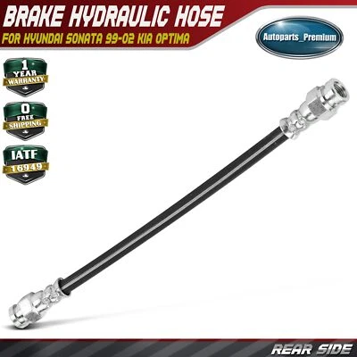 Mangueira hidráulica de freio traseira esquerda ou direita para Hyundai Sonata 1999-2002 Kia Optima - Imagem 1 de 4