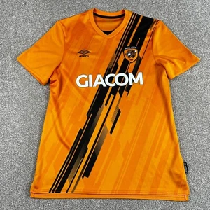 Camisa Umbro Hull City Para Hombre M Mediana Naranja Ajustada 21-22 Homer Jersey Campeonato - Imagen 1 de 11