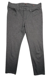 Alberto Pants Mens 32W 30L Gray Cosy Jersey Knit OEKO-TEX 5-Pocket 32x30 - Picture 1 of 17