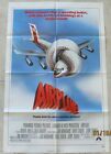 AIRPLANE! ORIGINAL FOLDED MOVIE POSTER 1980 FLYING HIGH! ROBERT HAYS 27X41 MINT
