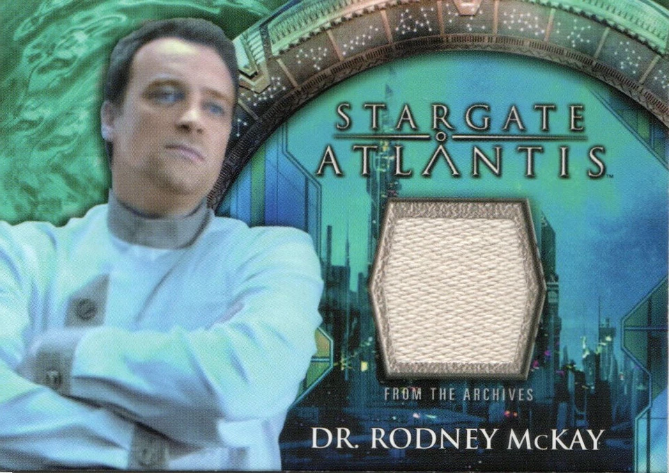 Stargate Atlantis Season 3 & 4 Costume Prop Relic Dr. Rodney McKay Medical Top - Image 1 of 1