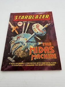 STARBLAZER COMIC No. 93 - THE MIDAS MACHINE (1983) Space Fiction Comic (VGC) - Picture 1 of 4