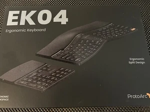 ProtoArc Wireless Ergonomic Keyboard | Separate Numeric Keypad - NIB - Picture 1 of 7