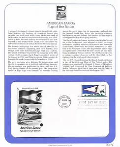 First Day Cover, Postal Commemorative Society 2008, American Samoa Flag 4276 - Picture 1 of 2