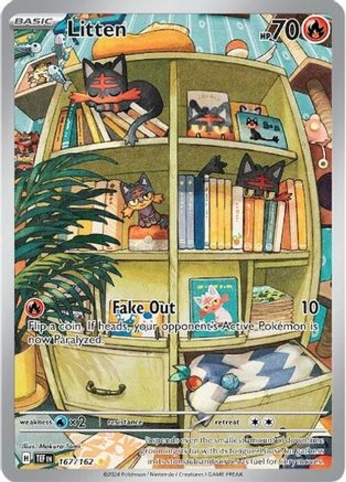 Litten 167/162 Sv05: Temporal Forces Holo Pack Fresh - Image 1 of 1