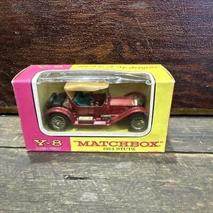Matchbox Lesney Y-8 Models of Yesteryear 1914 Stutz Vintage Original Box NOS - Picture 1 of 12