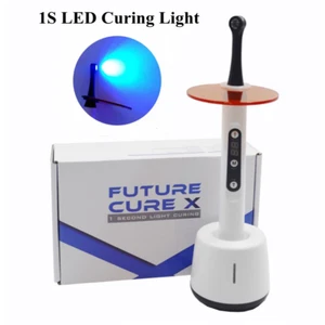 Luz de curado dental inalámbrica LED máquina de curado de resina de 1 segundo 2500MW/cm² blanca - Imagen 1 de 12