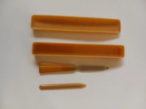 Set manicure in celluloide vintage - Foto 1 di 3