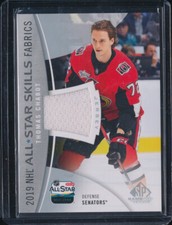 2019-20 SP Game Used All-Star Skills Fabrics Jersey Thomas Chabot - white swatch