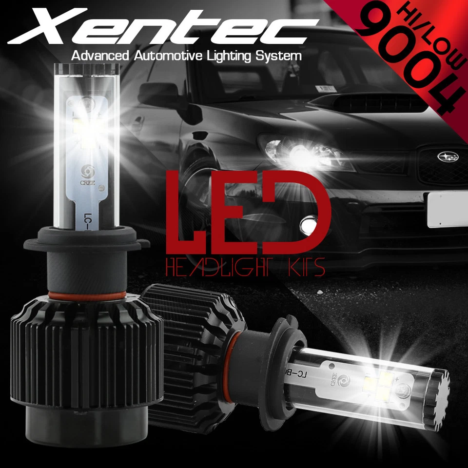 XENTEC LED 车头灯套件 488W 48800LM 9004 HB1 6000K 1994-2001 道奇 Ram 3500 — 第 1/4 张图片