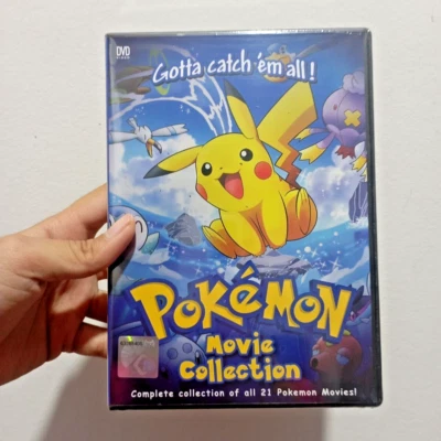 DVD Pokemon 21 In 1 Complete Movie Collection [Anime] [English Dub] NEW - Image 1 of 3