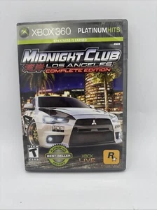 Midnight Club: Los Angeles Complete Edition Platinum Hits XBOX 360 - Picture 1 of 4