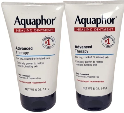 Aquaphor (paquete de 2) ungüentos curativos terapia avanzada para piel seca agrietada 10 oz Foto 1 de 3