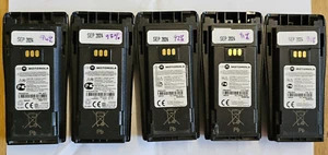 5x Genuine Motorola Batteries 1400mAh Ex-Hire Ni-Mh CP040 DP1400 PMNN4251AR #0 - Picture 1 of 2