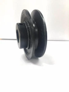 14mm shaft V section A type Belt Cast Iron made pulley keyed for electric motor - Foto 1 di 6