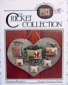 CC Cross Stitch CHRISTMAS PRIMITIVES Chart - Karen Hyslop B130 - Imagen 1 de 5