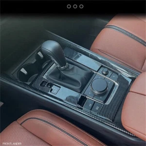 For Mazda CX-50 CX50 2023-2025 Carbon Fiber Look Gear Shift Box Panel Cover Trim - Imagen 1 de 8