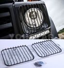 Direct Fit 2x Headlight Protection Guard Grills for Mercedes Benz G W463 BLACK