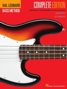 Hal Leonard Electric Bass Method Complete Edition Book: Contains Books 1,2, a... - Picture 1 of 12