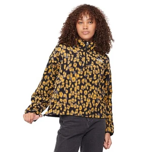 The North Face Jacket Kataka 1/4 Zip Relaxed Fleece Cropped Pullover XS DEFECT - Picture 1 of 6