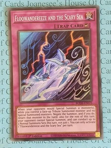 Floowandereeze and the Scary Sea BODE-EN075 Super Rare Yu-Gi-Oh Card 1st New - Picture 1 of 3