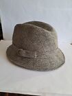 Dunn & Co Harris Tweed Fedora / Trilby   Type Hat Size 7. 57 .M